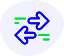 Multiple services icon